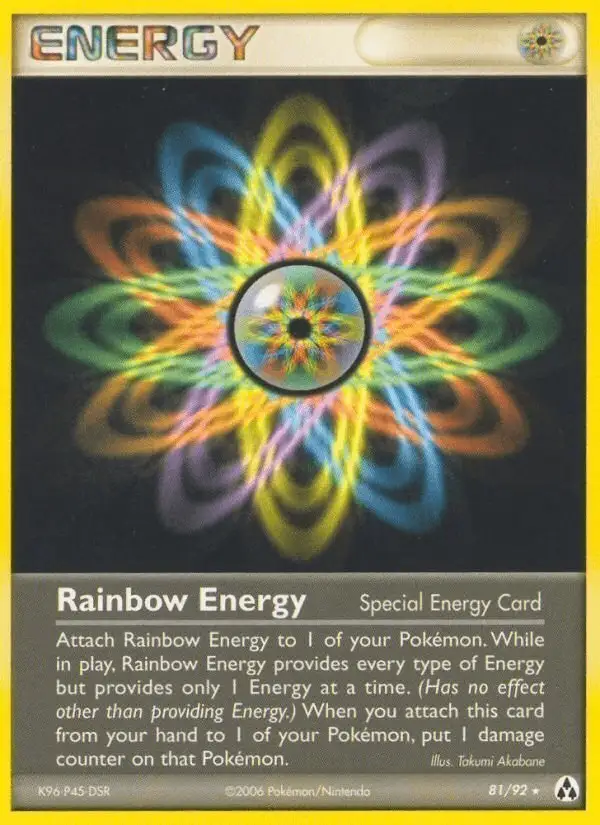 Rainbow Energy #81 Legend Maker PSA 10