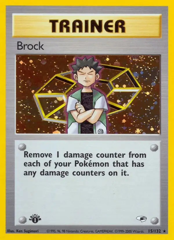Brock #15 Gym Heroes PSA 10