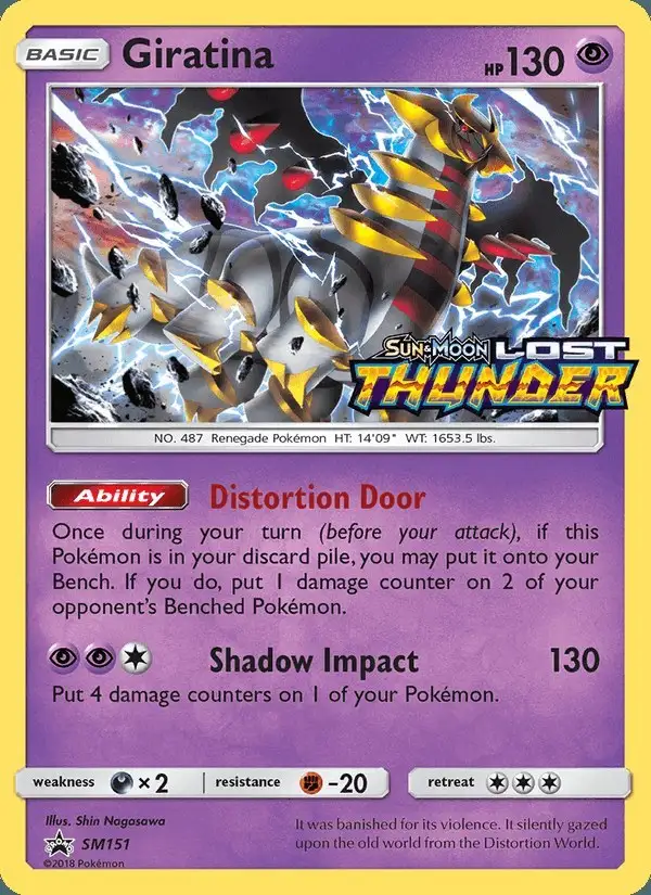 Giratina #SM151 SM Black Star Promos PSA 10