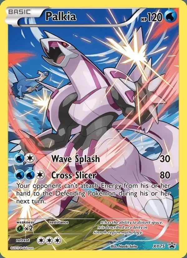 Palkia #XY75 XY Black Star Promos PSA 10