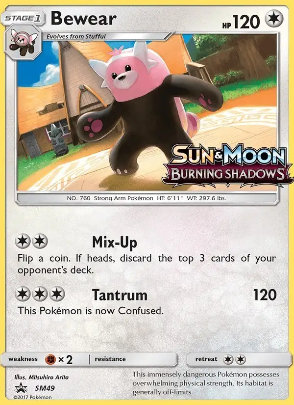 Bewear #SM49 SM Black Star Promos PSA 10