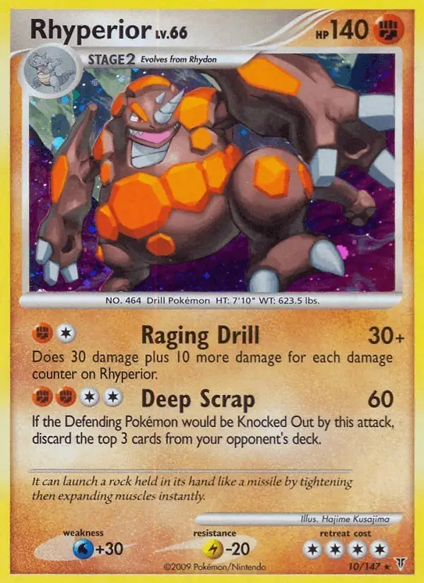 Rhyperior #10 Supreme Victors PSA 10
