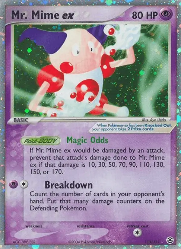 Mr. Mime ex #110 FireRed & LeafGreen PSA 10