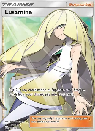 Lusamine #110 Crimson Invasion PSA 10