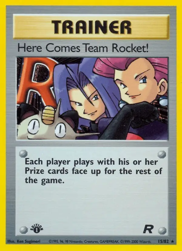 Here Comes Team Rocket! #15 Team Rocket PSA 10