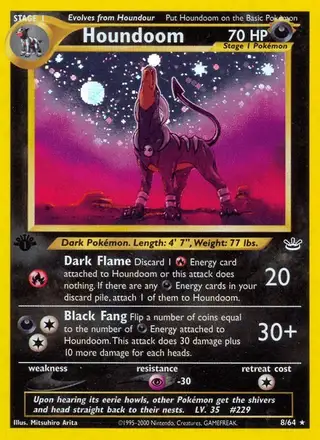 Houndoom #8 Neo Revelation PSA 10