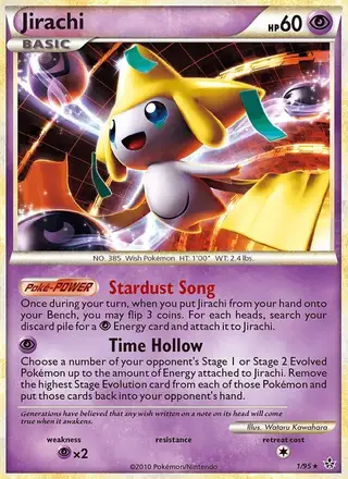 Jirachi #1 Unleashed PSA 10