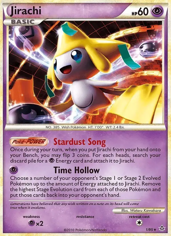 Jirachi #1 Unleashed PSA 10