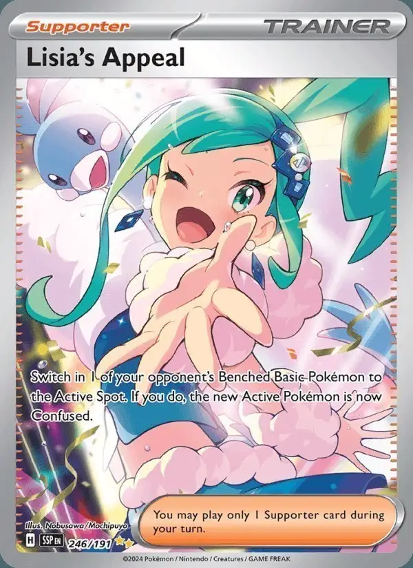 Lisia's Appeal #246 Surging Sparks PSA 10