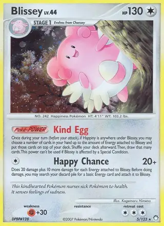 Blissey #5 Mysterious Treasures PSA 10