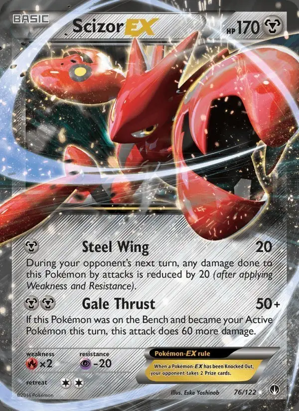 Scizor EX #76 BREAKpoint PSA 10