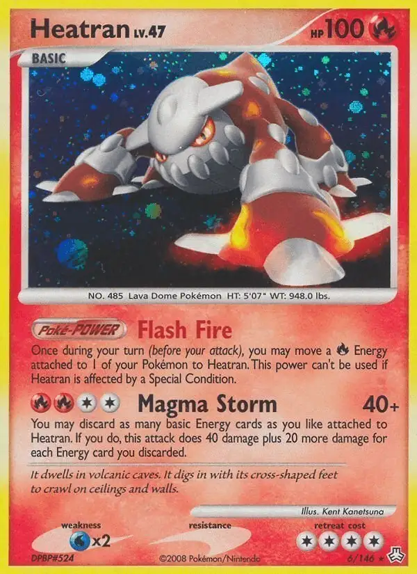 Heatran #6 Legends Awakened PSA 10