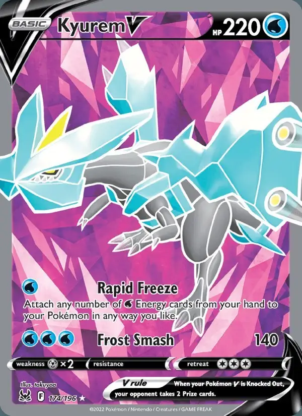 Kyurem V #174 Lost Origin PSA 10