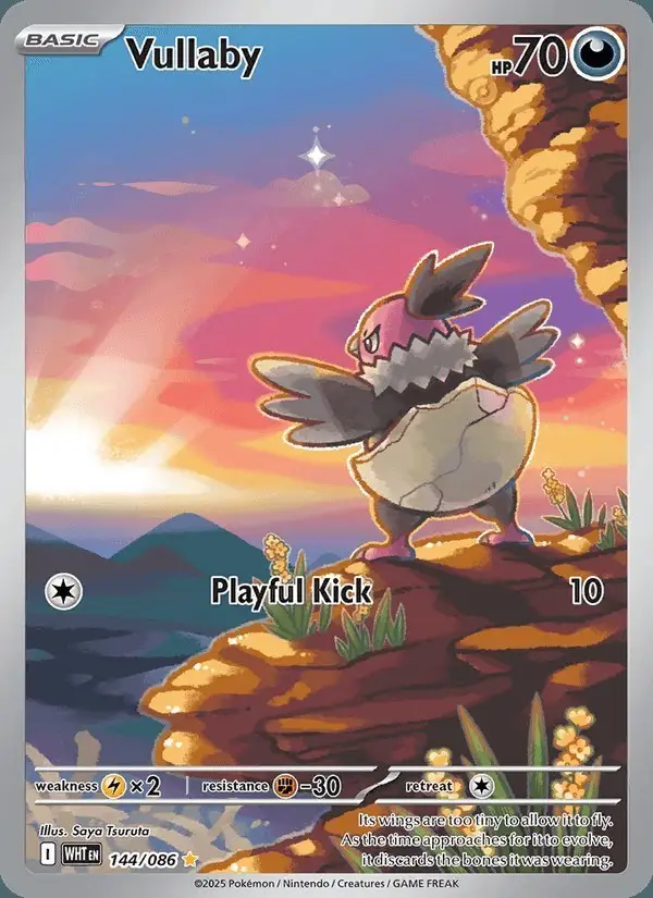 Vullaby #144 White Flare PSA 10