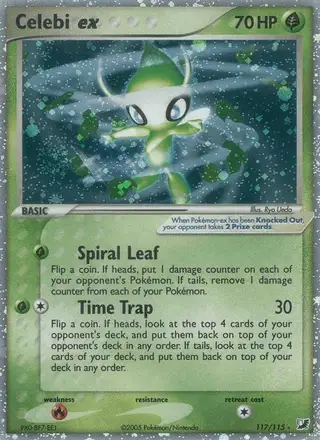 Celebi ex #117 Unseen Forces PSA 10