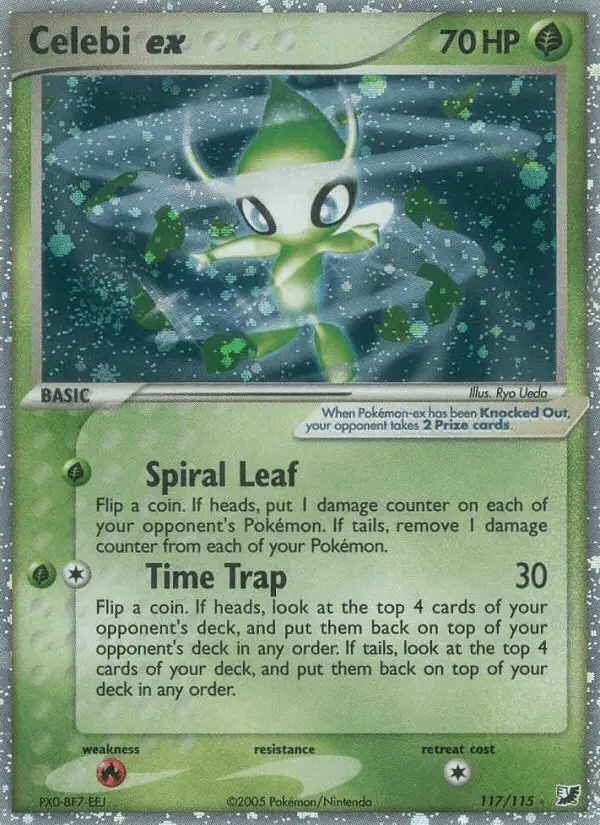 Celebi ex #117 Unseen Forces PSA 10