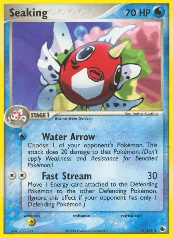 Seaking #21 Ruby & Sapphire PSA 10