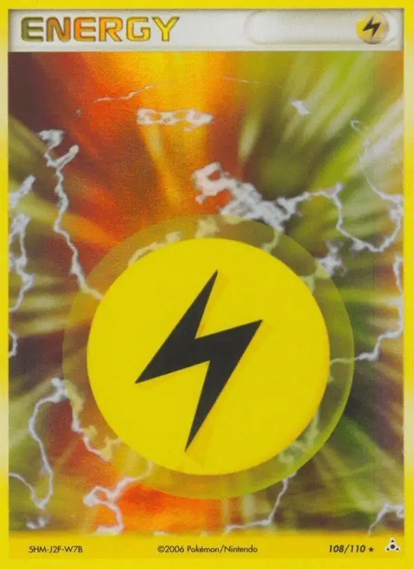 Lightning Energy #108 Holon Phantoms PSA 10