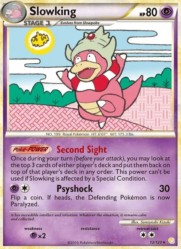 Slowking #12 HeartGold SoulSilver PSA 10