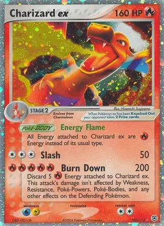 Charizard ex #105 FireRed & LeafGreen PSA 10