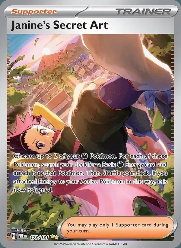 Janine's Secret Art #173 Prismatic Evolutions PSA 10