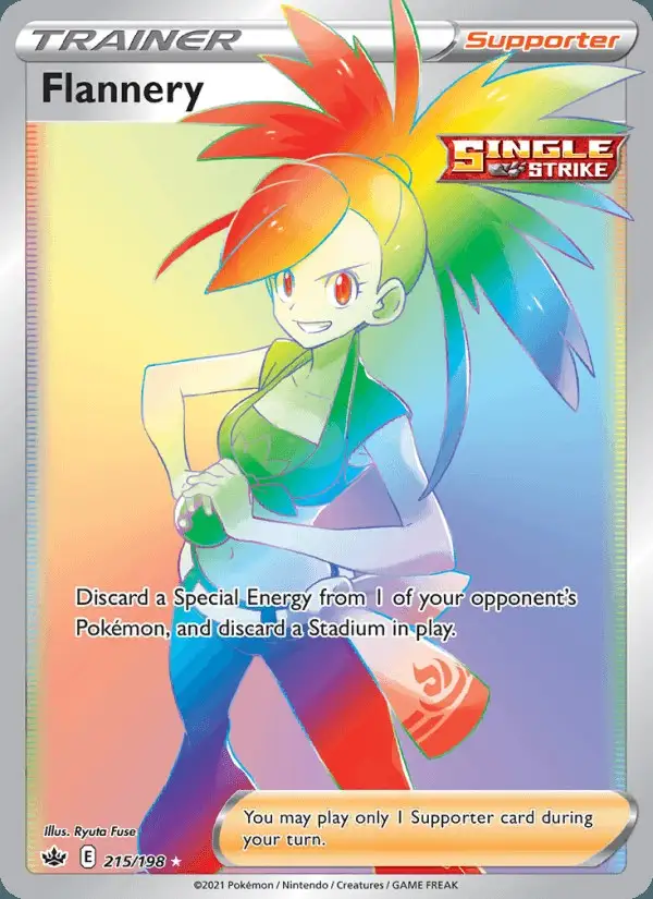 Flannery #215 Chilling Reign PSA 10