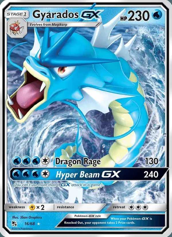 Gyarados GX #16 Hidden Fates PSA 10