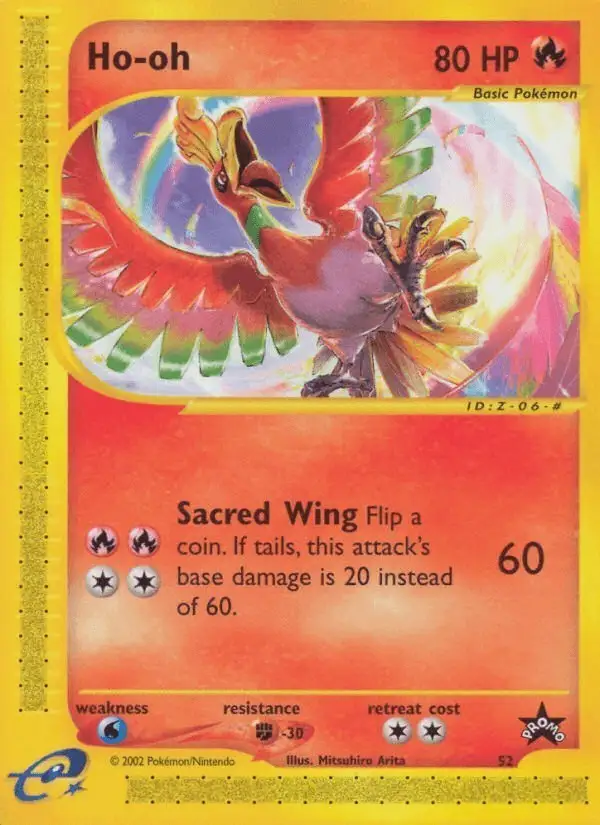 Ho-oh #52 Wizards Black Star Promos PSA 10