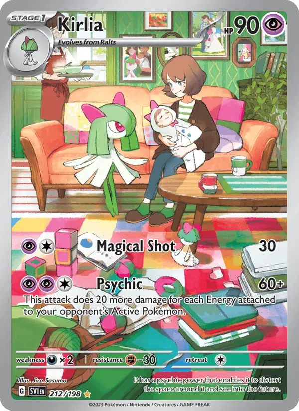 Kirlia #212 Scarlet & Violet PSA 10
