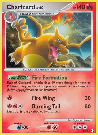 Charizard #1 Arceus PSA 10