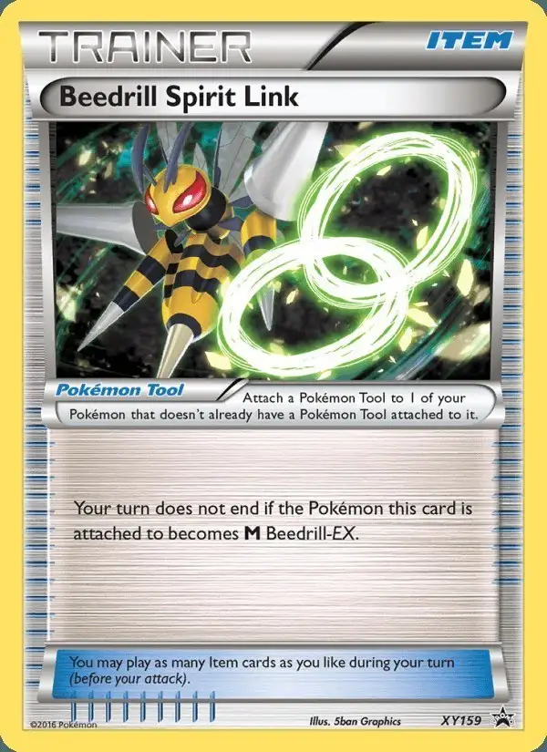 Beedrill Spirit Link #XY159 XY Black Star Promos PSA 10