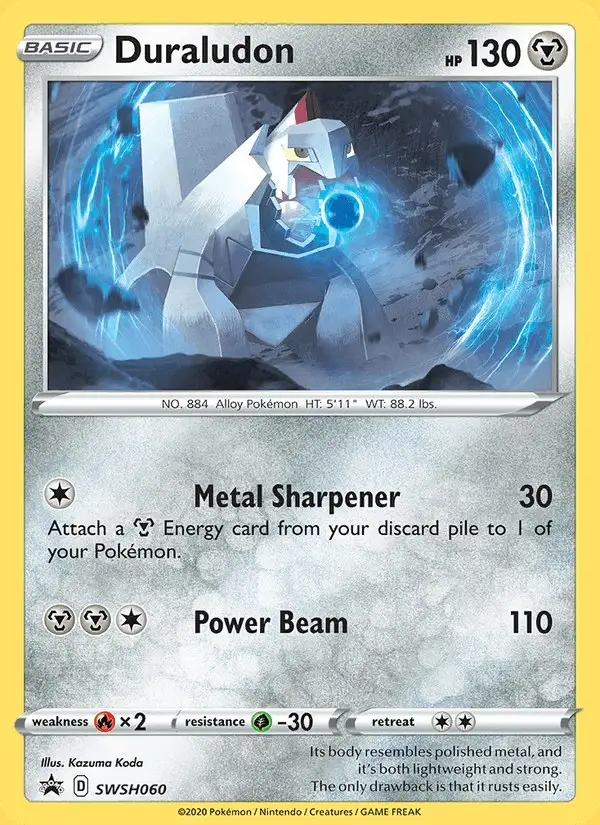 Duraludon #SWSH060 SWSH Black Star Promos PSA 10