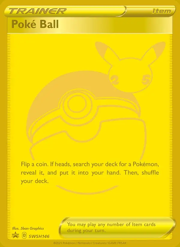 Poké Ball #SWSH146 SWSH Black Star Promos PSA 10