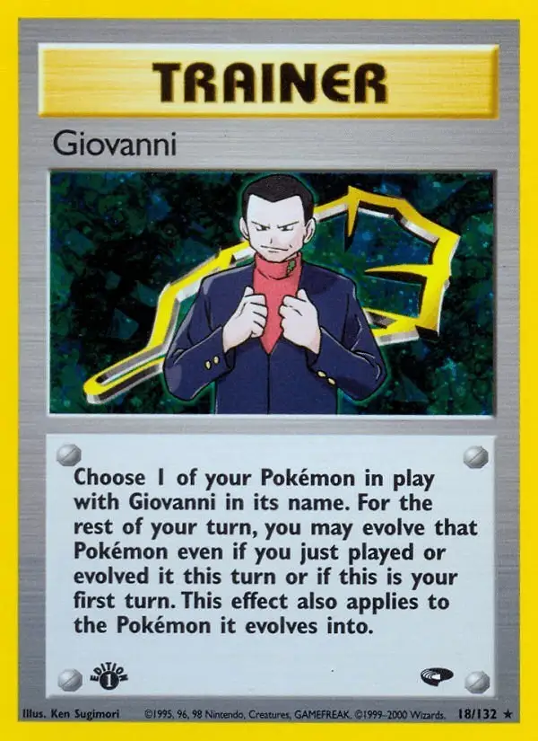 Giovanni #18 Gym Challenge PSA 10