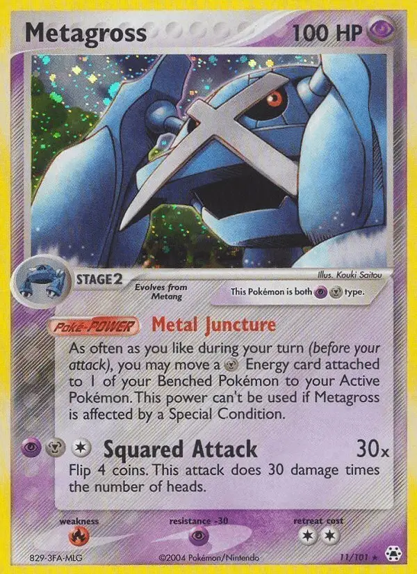 Metagross #11 Hidden Legends PSA 10