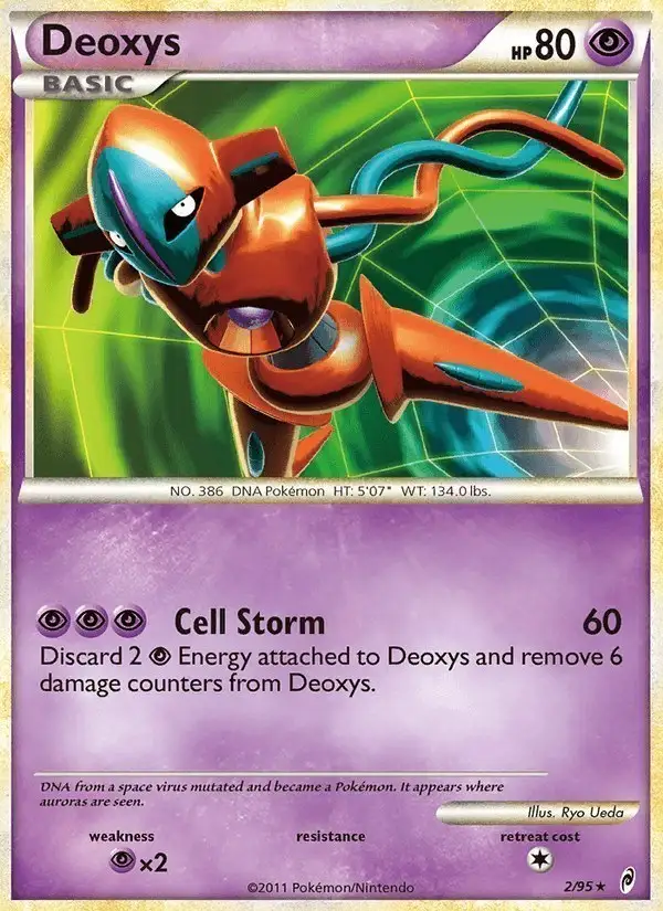 Deoxys #2 Call of Legends PSA 10