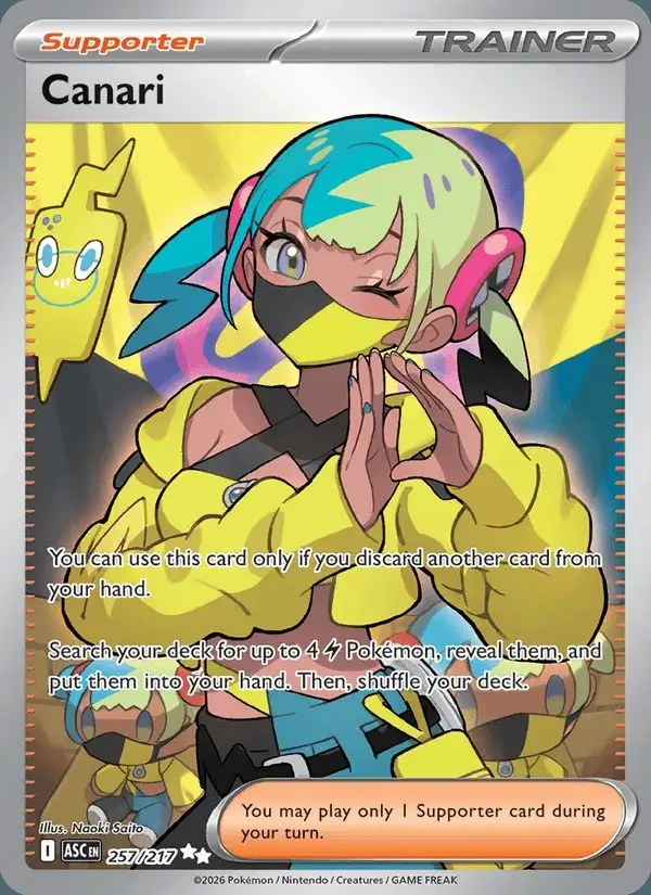 Canari #257 Ascended Heroes PSA 10