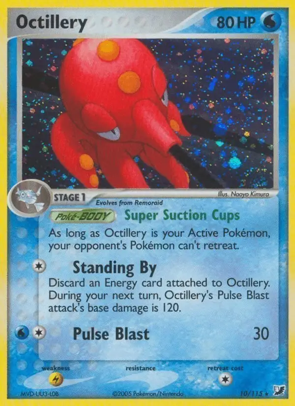 Octillery #10 Unseen Forces PSA 10