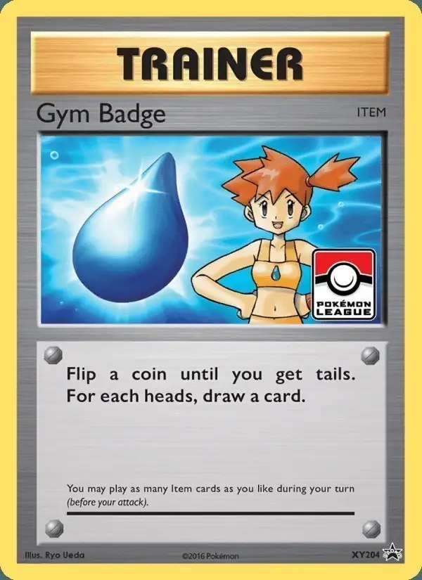 Gym Badge #XY204 XY Black Star Promos PSA 10