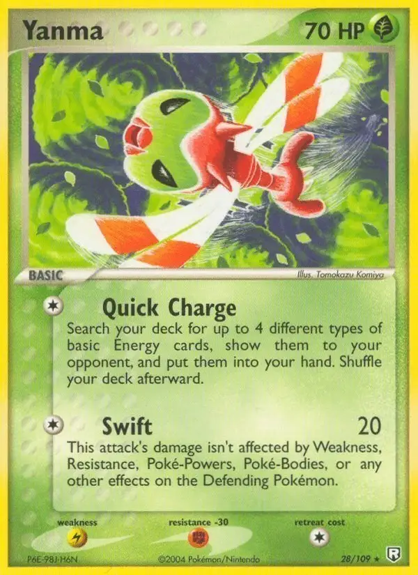 Yanma #28 Team Rocket Returns PSA 10