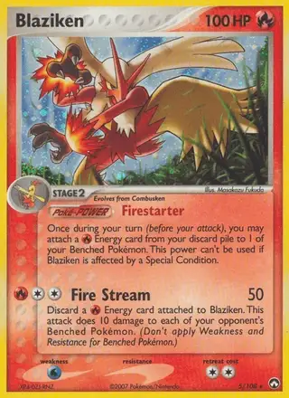 Blaziken #5 Power Keepers PSA 10