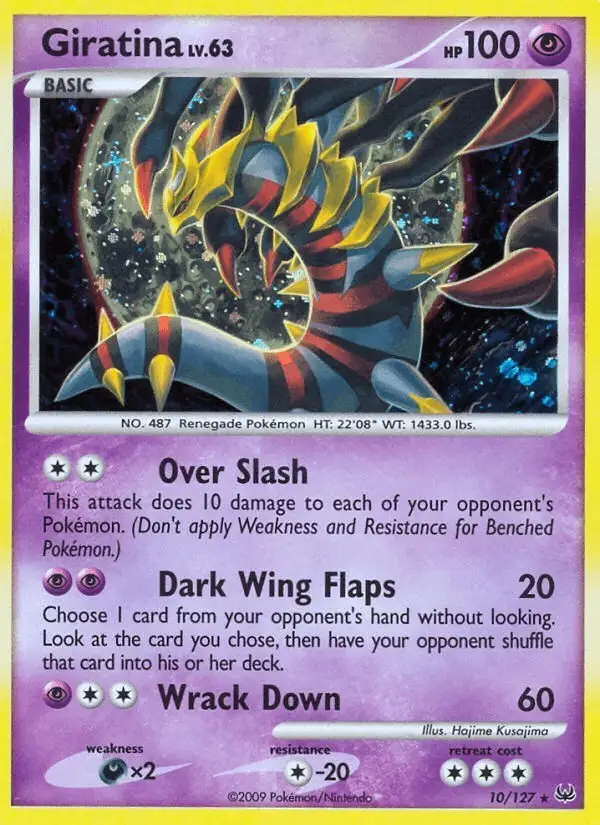 Giratina #10 Platinum PSA 10