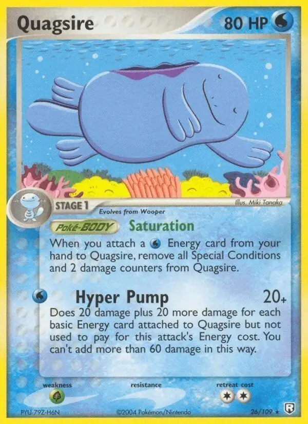 Quagsire #26 Team Rocket Returns PSA 10