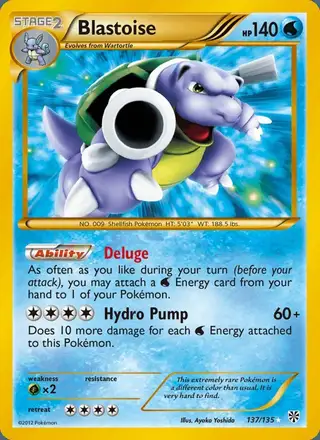 Blastoise #137 Plasma Storm PSA 10