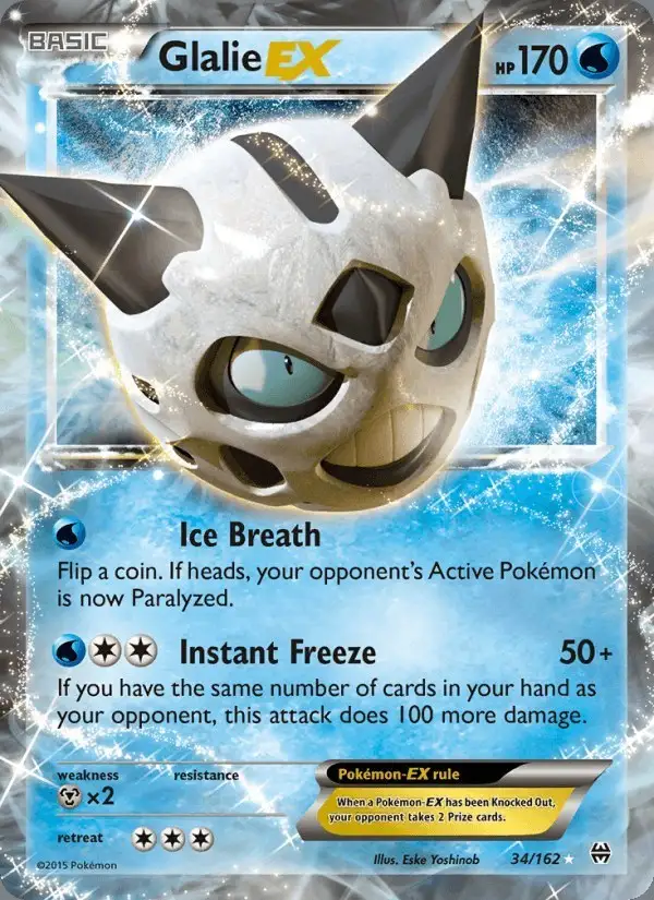 Glalie EX #34 BREAKthrough PSA 10