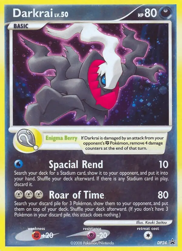 Darkrai #DP24 DP Black Star Promos PSA 10