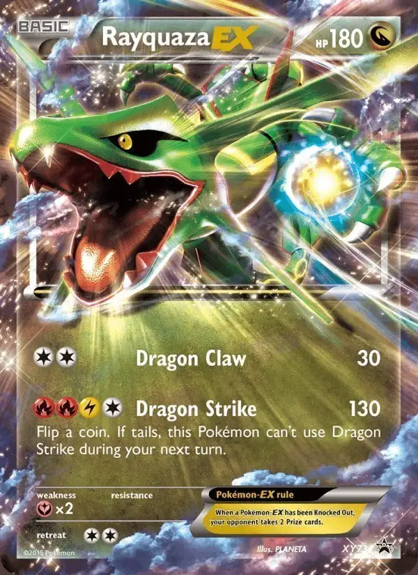 Rayquaza EX #XY73 XY Black Star Promos PSA 10