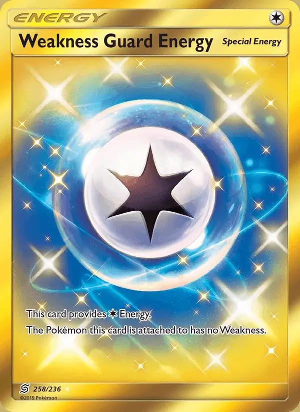 Weakness Guard Energy #258 Unified Minds PSA 10