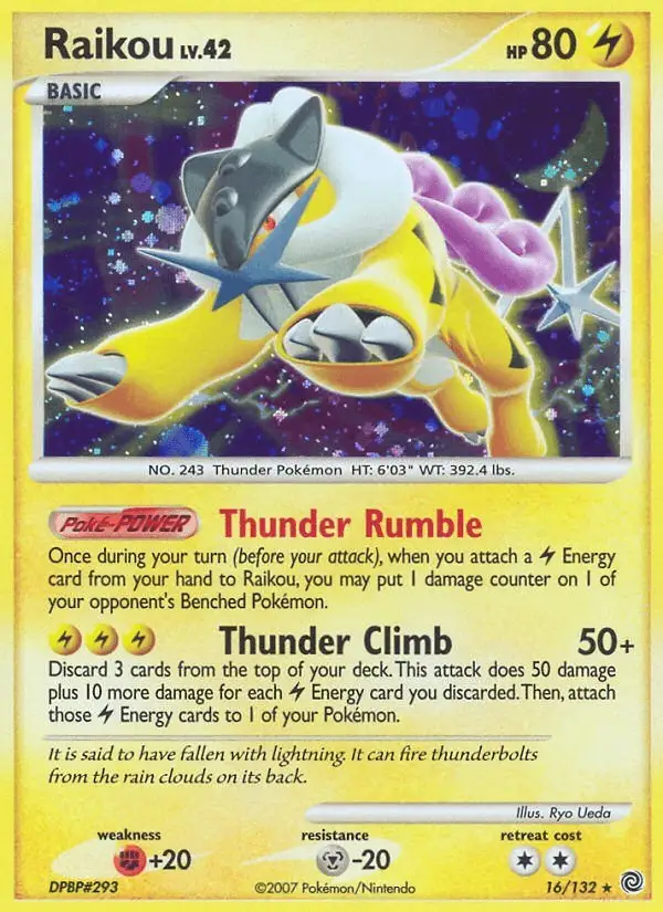Raikou #16 Secret Wonders PSA 10