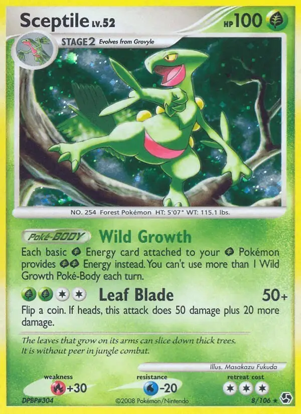Sceptile #8 Great Encounters PSA 10